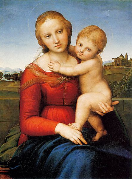 RAFFAELLO Sanzio Madonna and Child